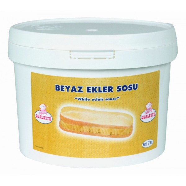 Ovalette Ekler Sos Beyaz 7 Kg