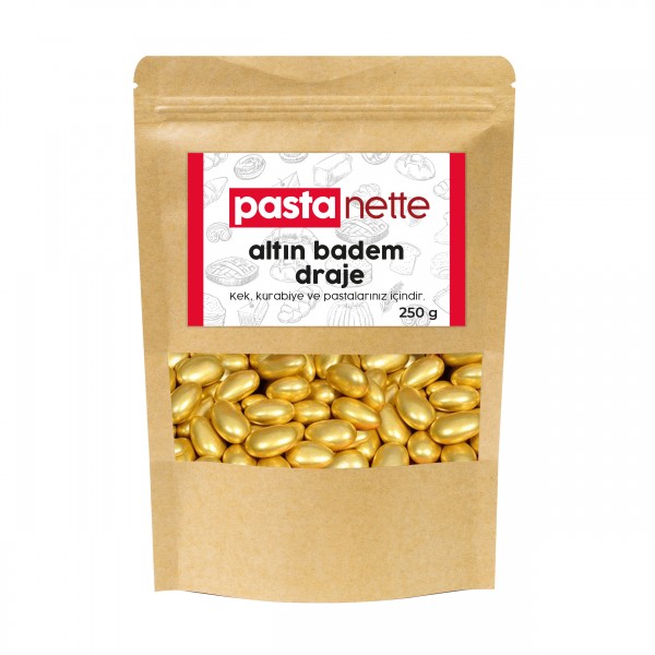 Pastanette Altın Badem Draje 250 Gr