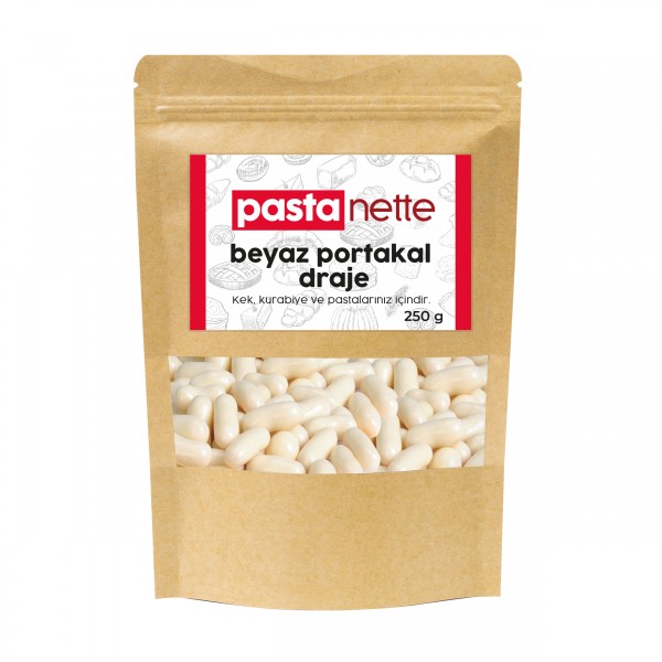 Pastanette Beyaz Portakal Draje 250 Gr