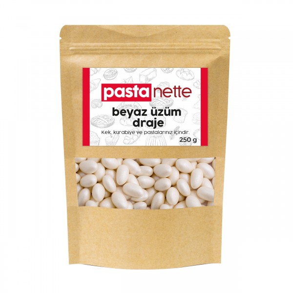 Pastanette Beyaz Üzüm Draje 250 Gr