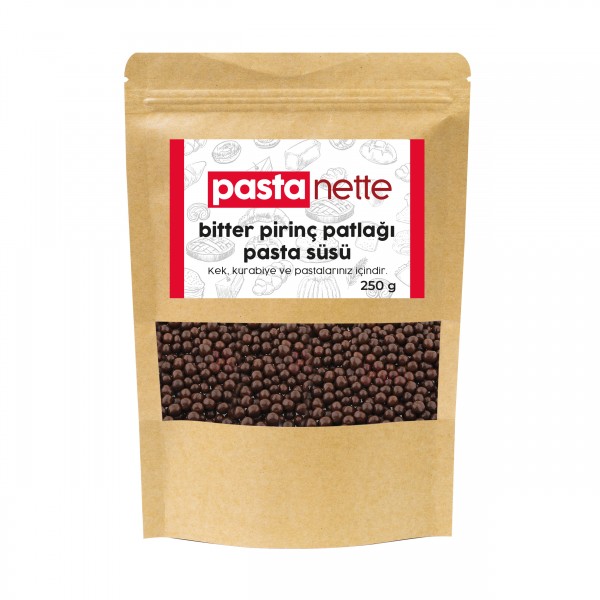 Pastanette Bitter Pirinç Patlağı 250 Gr