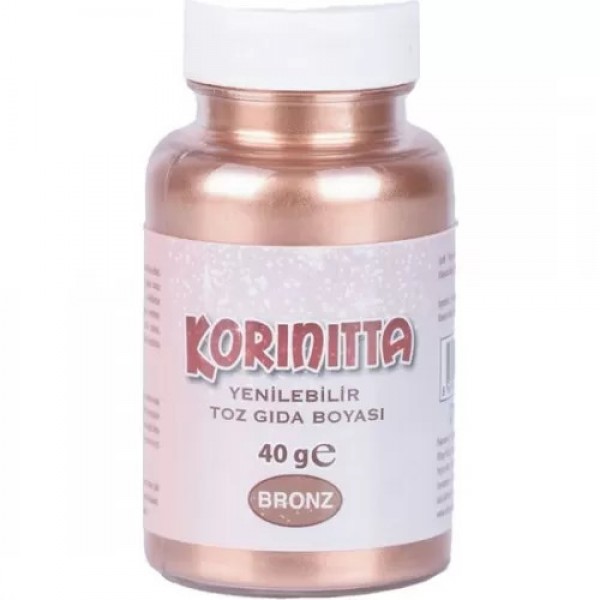 Yenilebilir Sim Bronz (Yaldız Toz) 40 Gr