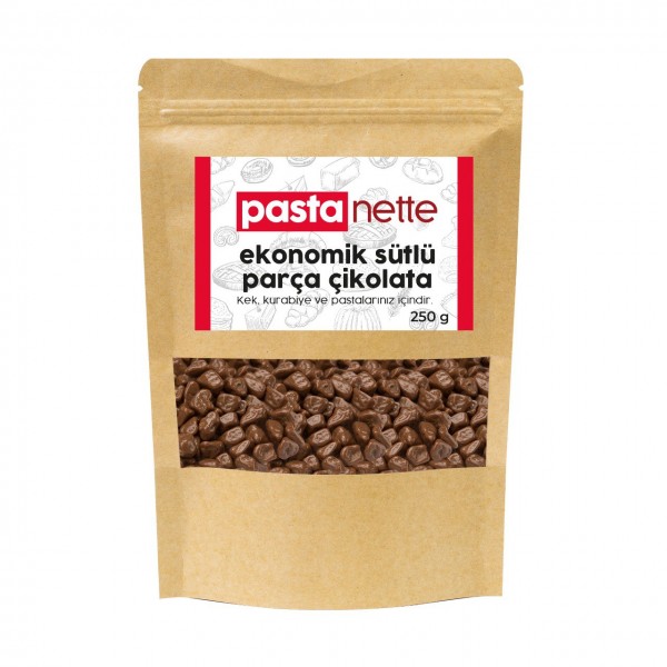 Pastanette Ekonomik Sütlü Parça Çikolata 250 Gr