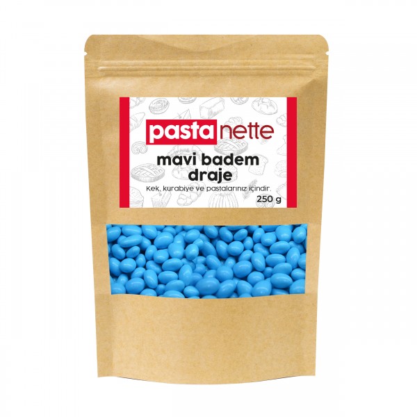 Pastanette Mavi Badem Draje 250 Gr