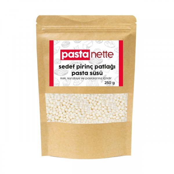 Pastanette Sedef Pirinç Patlağı 250 Gr