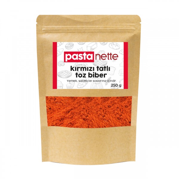 Pastanette Kırmızı Tatlı Toz Biber 250 Gr