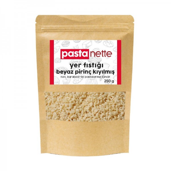 Pastanette Yer Fıstığı Beyaz Pirinç Kıyılmış 250 Gr