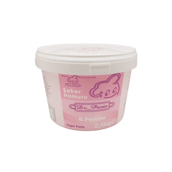 Dr. Paste Şeker Hamuru Bebek Pembe 2.5 Kg