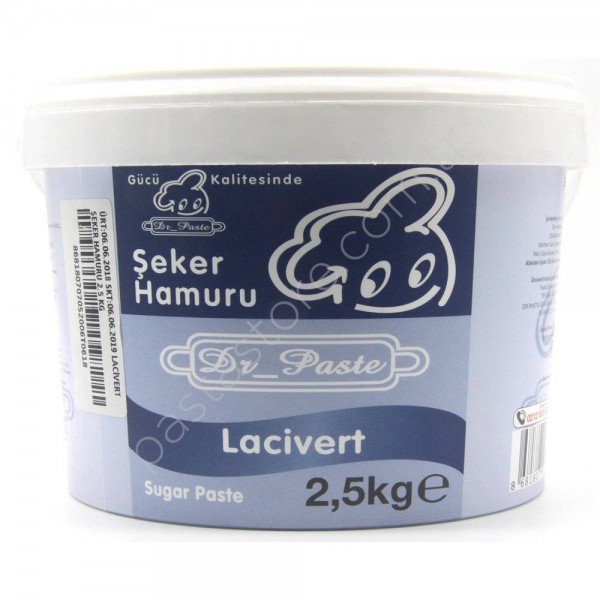 Dr. Paste Şeker Hamuru Lacivert 2.5 Kg