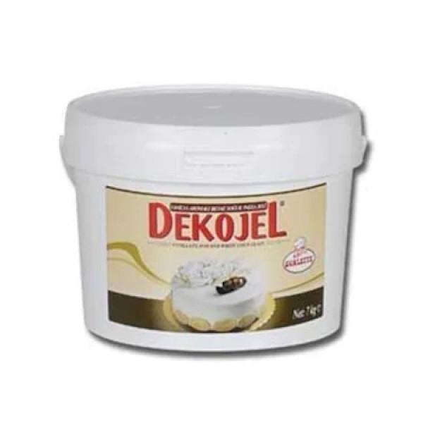 Ovalette Dekojel Vanilya Aromalı Beyaz Jöle 7 Kg