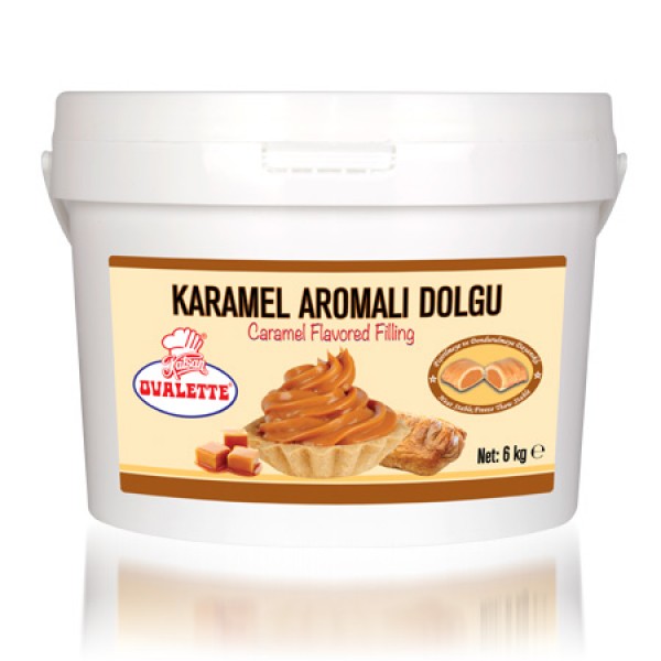 Ovalette Karamel Dolgu 6 Kg