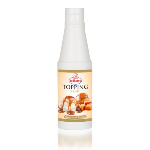 Ovalette Toping Karamel Aromalı Dekor Sosu 1 Kg