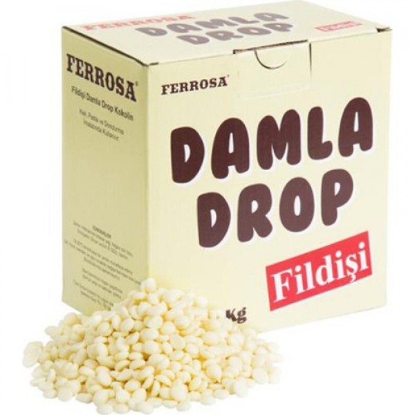 Ferrosa Fildişi Damla Çikolata 1Kg