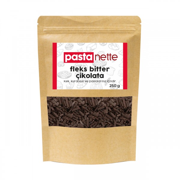 Pastanette Fleks Bitter Çikolata 250 Gr