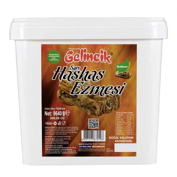 Haşhaş Ezmesi Gelincik (Katkısız) 10 Kg