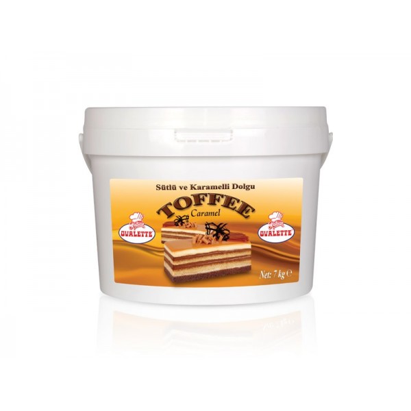 Ovalette Toffee Sütlü Karamel 7 Kg