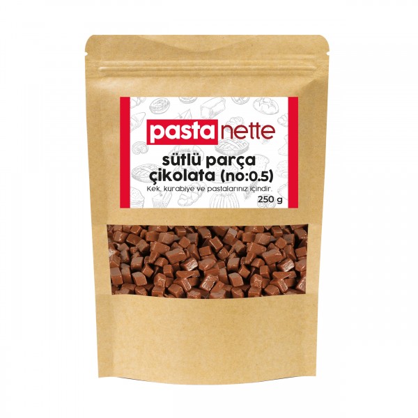 Pastanette Sütlü Parça Çikolata 250 Gr (0.5)